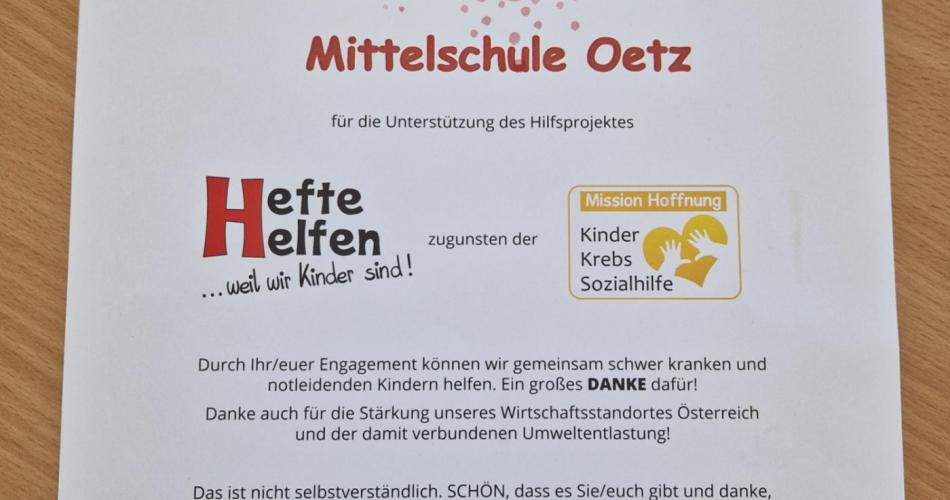 Hefte helfen